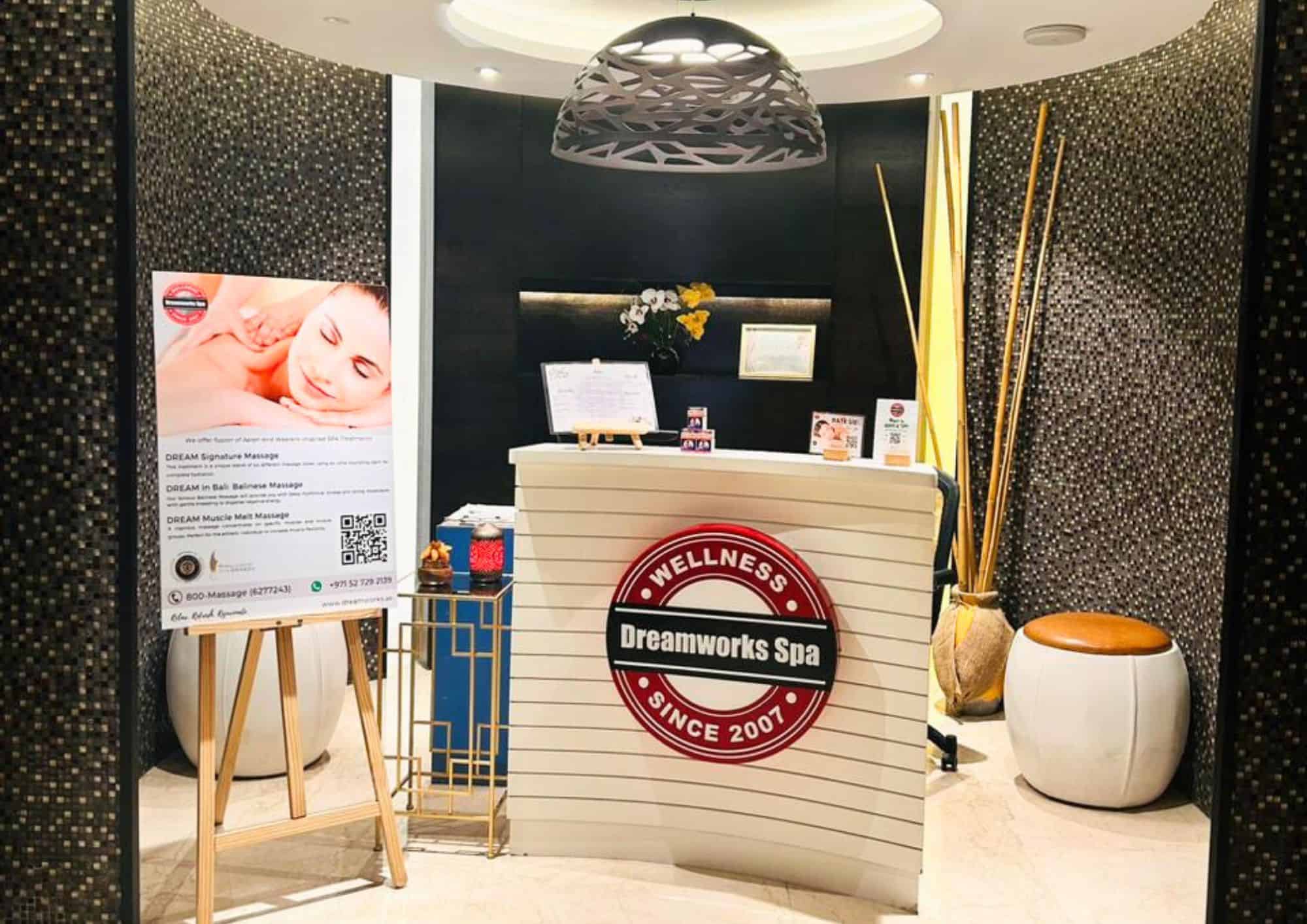 Dreamworks Spa in DAMAC Maison Mall Street Downtown Dubai